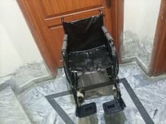 VERY GOOD WHEEL CHAIR IN VERY GOOD CONDITION FOR SALE ALMOST NEW