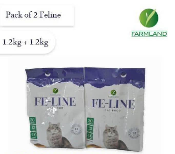 Feline cat Food 1.2kg (pack of 2) 1