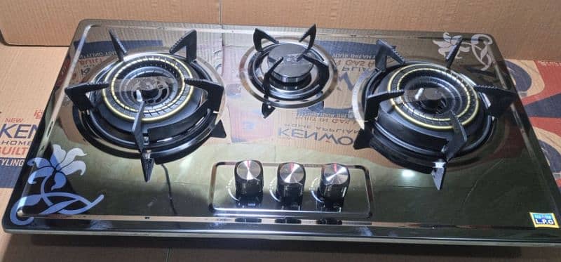 k itchen gas stove  Auto Ignition (Japanese Technolagy)
 LPG OR NG GAS 1