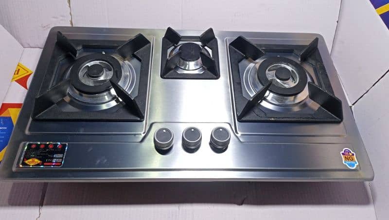 k itchen gas stove  Auto Ignition (Japanese Technolagy)
 LPG OR NG GAS 3