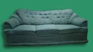 5 Seater Sofa Set - Sea Green Colour - Urgent Sell