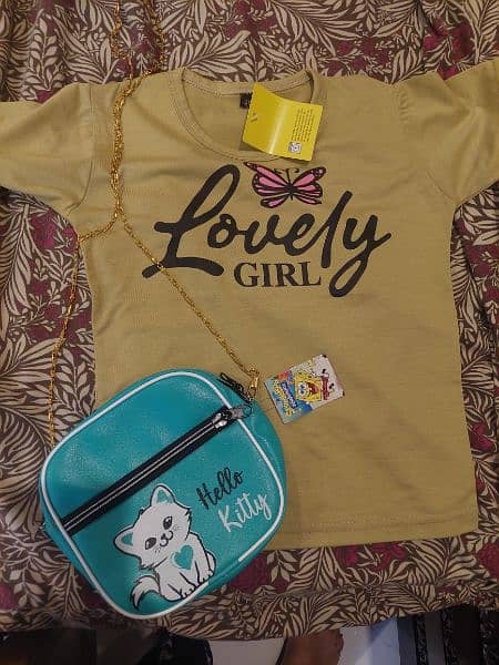 girl's bag with top 1