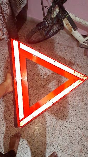 ASIGN CAT EYE RR-188-S  Triangle Road Emergency Warning Reflector 0