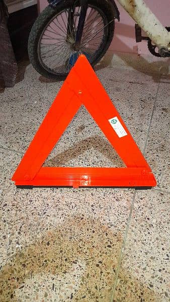 ASIGN CAT EYE RR-188-S  Triangle Road Emergency Warning Reflector 2