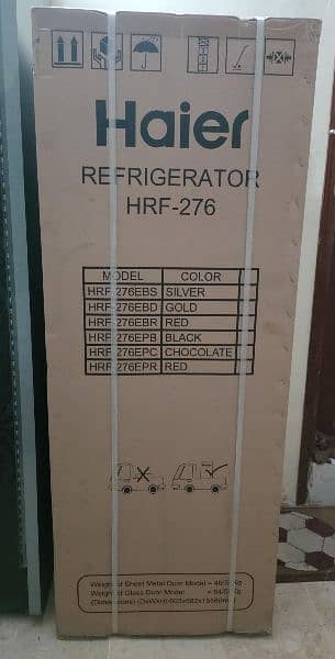 Haier Refrigerator HRF-276 1