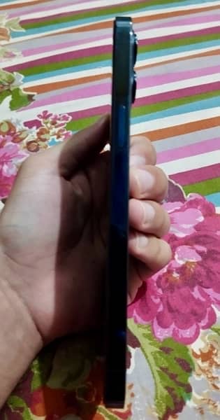 Iphone 12 Pro Max 256gb PTA Approved Blue Color With Box and Charger 6