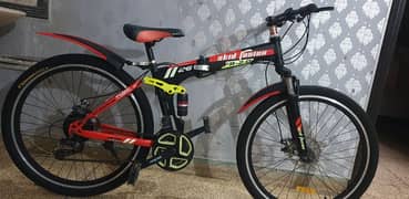 . FOLDING. Gare. Disk . Cycle. New Condition. 26 inch. Pho. 03009409752