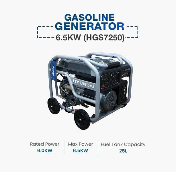 Hyundai Generator 6.5 Kva 1