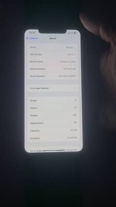 iphone xs max 64gb jv sim time available 03054133423