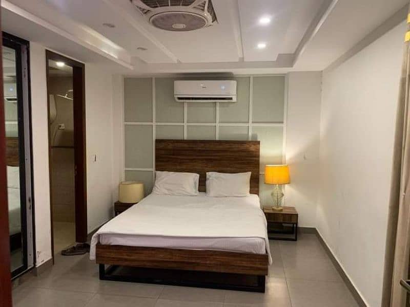 One Bed Luxury Apartment For Rent Daily Basie In Bahia Town Lahore 0