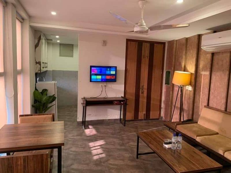 One Bed Luxury Apartment For Rent Daily Basie In Bahia Town Lahore 3