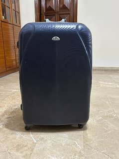 Branded suitcases