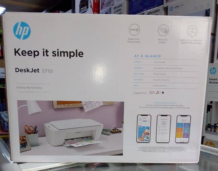 HP Deskjet Color 2710 All-in-one Wireless Printer (Box Pack) 3