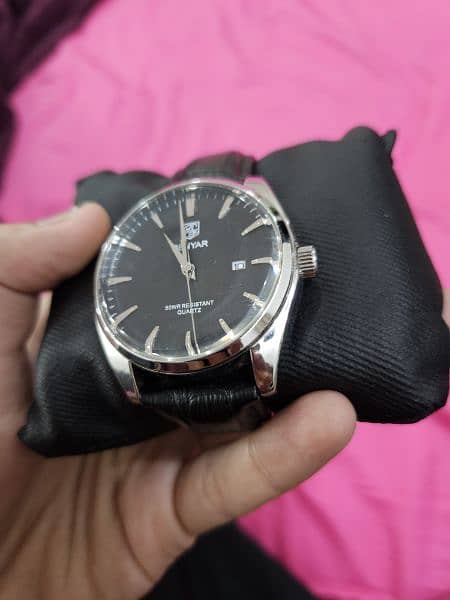 Benyar BY-5163 Black wrist watch for men 6