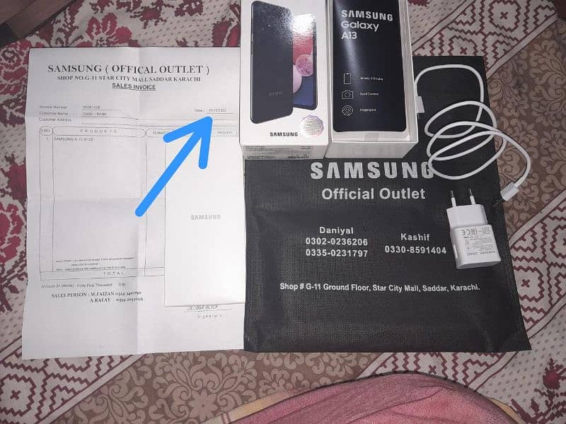 Samsung  galaxy  A13 PTA APPROVED 0