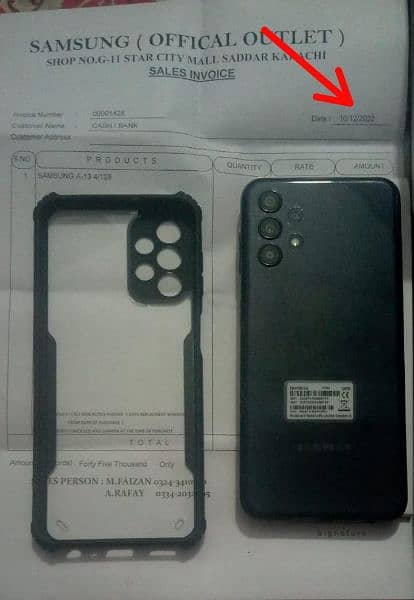 Samsung  galaxy  A13 PTA APPROVED 3