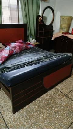 Bed with Mattress