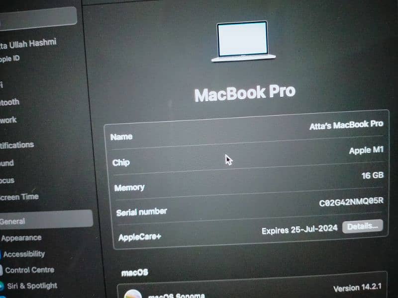 MacBook Pro M1 13" 16GB 1TB 2