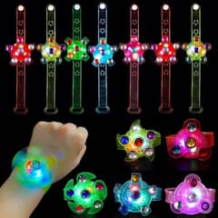 25 Pack LED Light Up Fidget Spinner Bracelets Favors For Kids C204 0