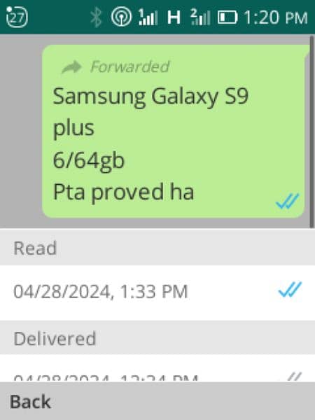 sumsung Galaxy S9 plus urgent sale need only call  03412359884 5