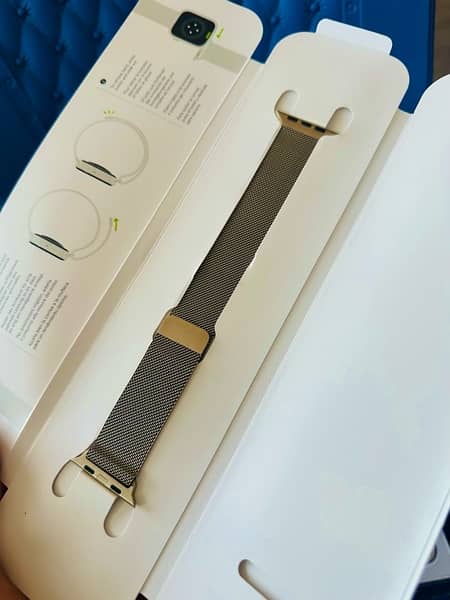 Apple watch series 8 stainless steel golden 45mm 6