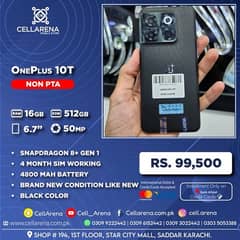Cellarena OnePlus 10T 16GB 512GB Brand New Dual Sim