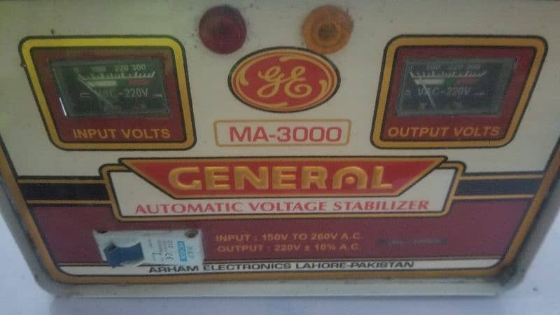 stabilizer general ma3000 good condition 3