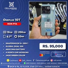 Cellarena Oneplus 10T 16GB 256GB 512GB Black Green Color