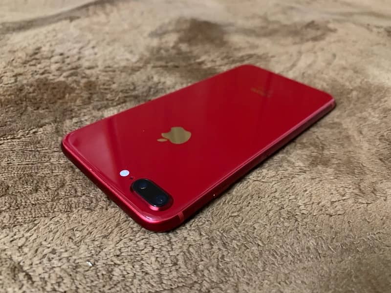 JUST LIKE NEW iPhone 8Plus 256gb Red Product PTA APPROVED 3