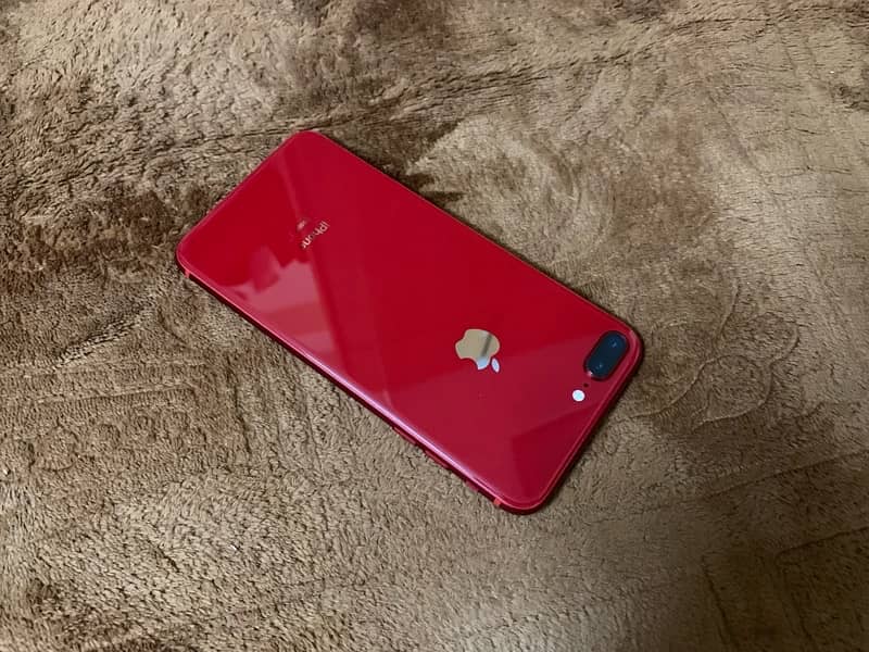 JUST LIKE NEW iPhone 8Plus 256gb Red Product PTA APPROVED 7