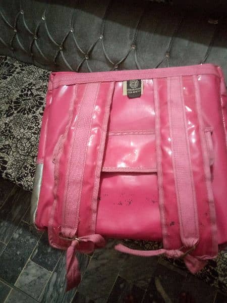 foodpanda leather bag 10 to 9 condition WhatsApp number 0327 823 0813 3