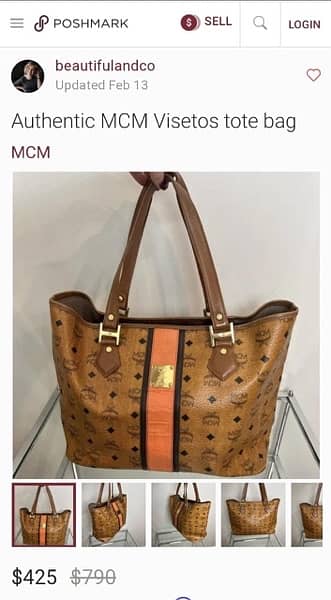 Branded Bag for Ladies MCM 4