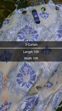 3 curtains available 
length 10
width 10
condition 10/10