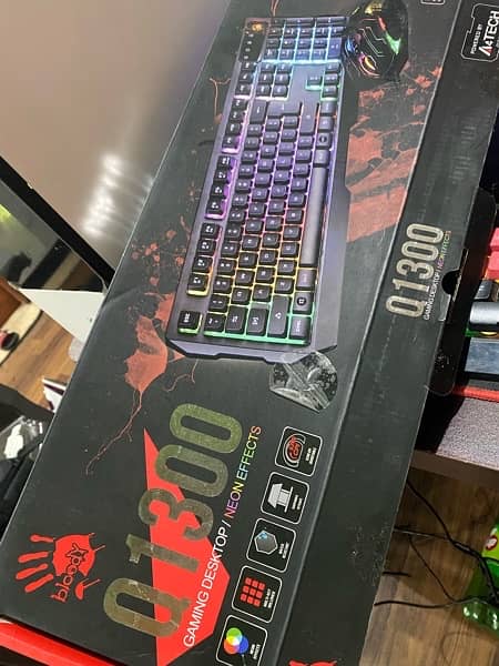 Gaming Keyboard and Mouse Combo | Bloody Q1300 2