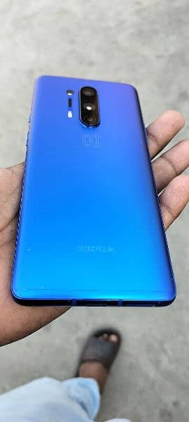 oneplus 8 pro ,12/256, front glass crack ,finger print working 5