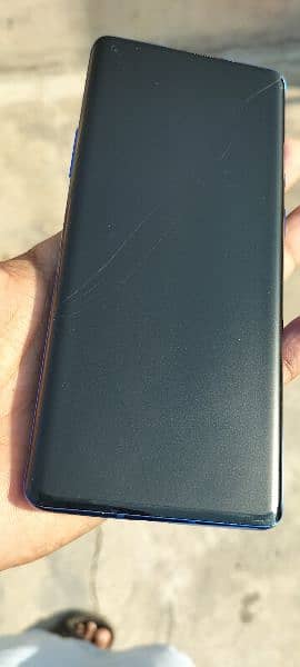 oneplus 8 pro ,12/256, front glass crack ,finger print working 7