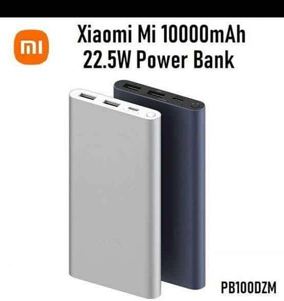 Xiaomi Power Bank   10000mAh 22.5W Fast Charging Mi 10000 Brand new 4