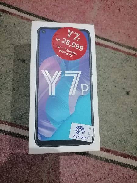 Huawei y7p 4/64 complete box 20000 3