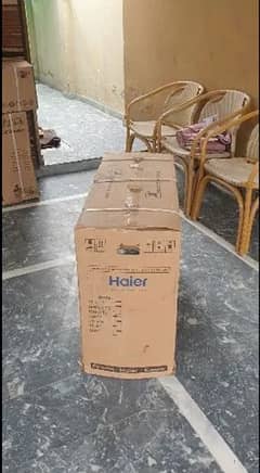 Haier ac Non Inverter 1 Ton & 1.5 ton Box Pack with Full Warranty New