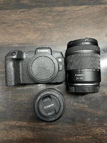Canon RP with 50mm  F-1.8 & 24-105 flF4/7.1 RF Lenses 1