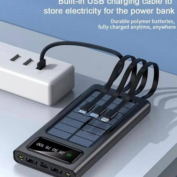 Solar portable charger powerbank 0