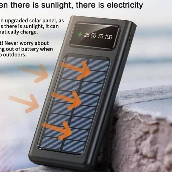 Solar portable charger powerbank 4