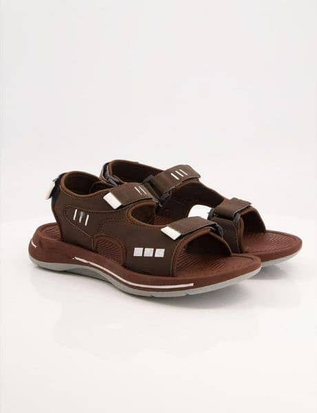 Men's Synthetic Leather Casual Sandals 0