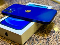 Apple iPhone 12 Blue Colour 128GB [Pta Approved Dual Sims]