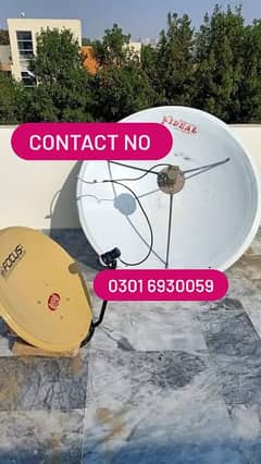 Dish Antenna New connection call  0301 6930059