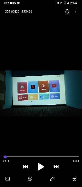 4k,Full HD Smart Android Projectors Pin Pack Best Prices With Free COD 8