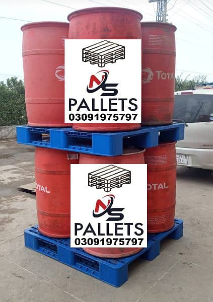new used Imported plastic wooden pallets 1