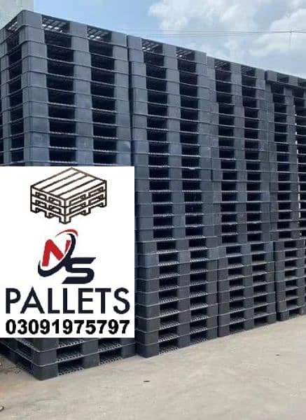 new used Imported plastic wooden pallets 4