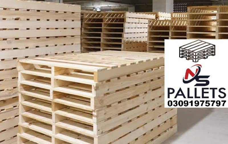 new used Imported plastic wooden pallets 8