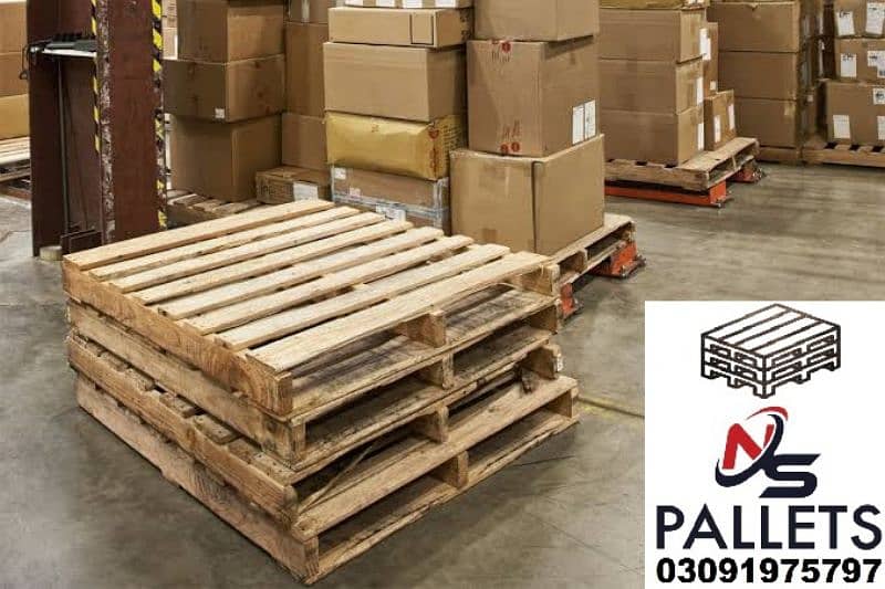 new used Imported plastic wooden pallets 9